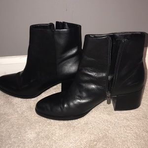 black sam Edelman booties!